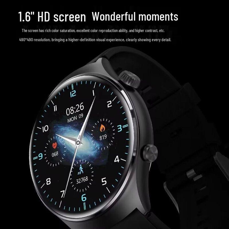 2025 GT3pro Smartwatch: Top-tier Black Tech with Call Function and Pedometer