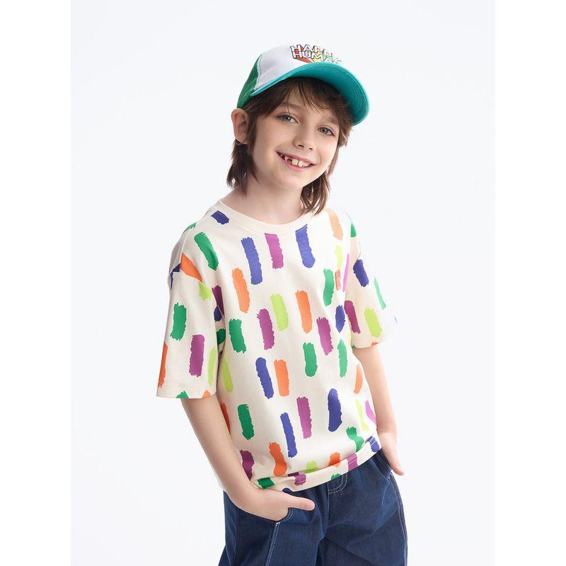 and Quick-Drying] Mqd Children's Clothing Boys' Short-Sleeved T-Shirt Summer New Style Kidsren's Round-Neck Top Baby Bottoming Shirt