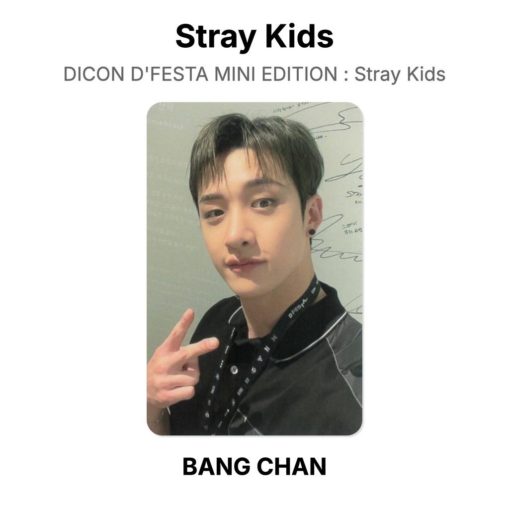 Stray Kids DICON D'FESTA MINI EDITION : Offizielle Stray Kids Fotokarte