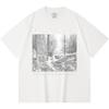 T-shirt Heavy Metal 100% Cotone 230 Gsm Stampa Band Rock Musica Popolare Unisex T-shirt Pesante in Cotone