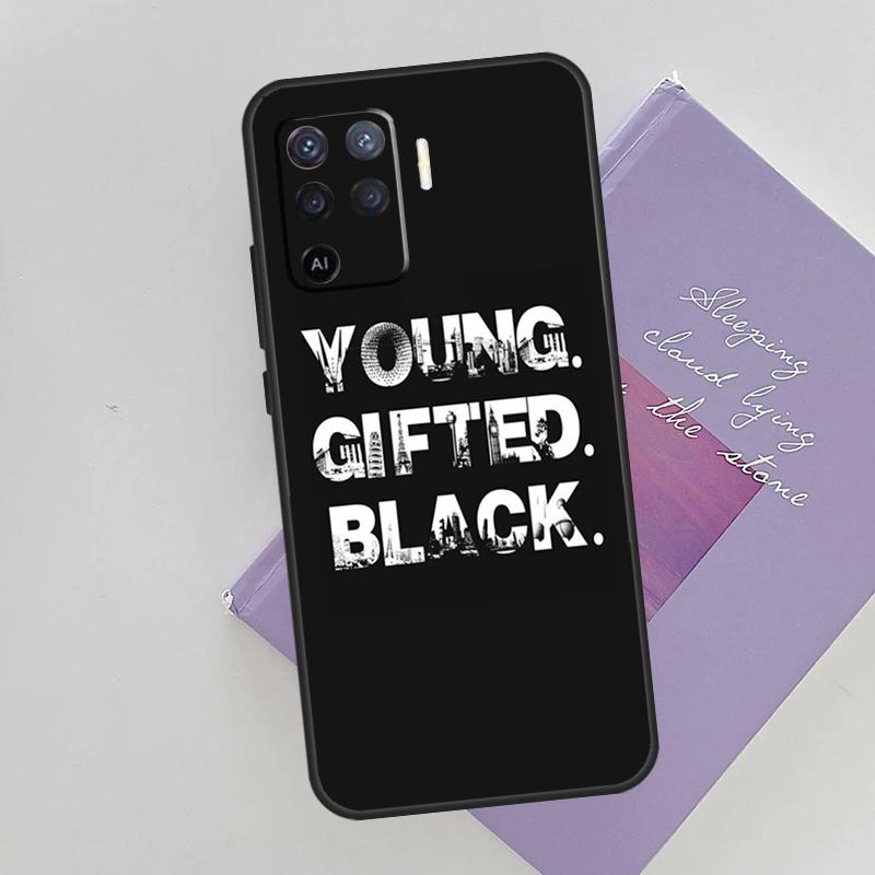 

Black Power Fist Cover For Oppo A78 A98 A74 A54 A94 A15 A16 A17 A52 A72 A76 A96 A53 A57S A58 A5 A9 Phone Case OPPO A91