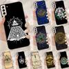 Pyramid Eye Symbol Funda Case For Samsung Galaxy S25 Ultra S9 S10 S20 S21 FE S22 S23 Plus S24 Ultra Phone Cover