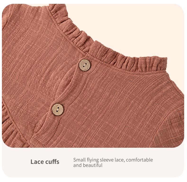 Autumn Princess Dress: Fashionable, Lightweight, High-End Dress for Girls Ages 1-3