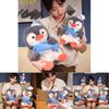Adorable Penguin Plush Toy Soft Ocean Animal Cuddly Doll For Children And Kids