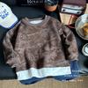 Trendy Autumn Long Sleeve Sweatshirt for Boys & Girls - Retro Street Style