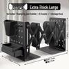 Retractable Desktop Bookend and Storage Rack
