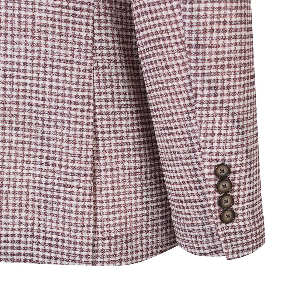 Fahrenheit [24S/S] Check Perfect Fit Casual Suit Jacket (Fiead4310)