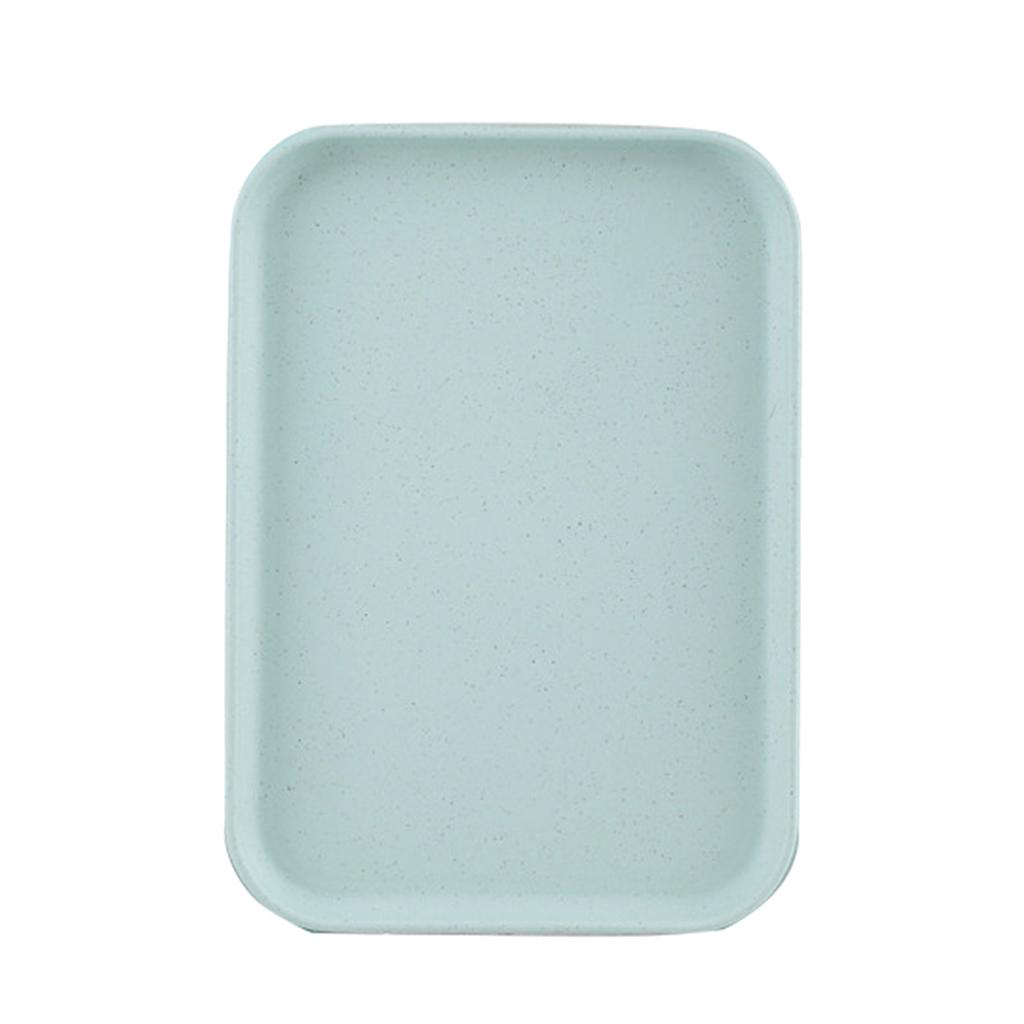 Kuchyňský servírovací tác Pšeničná sláma Obdélníkový Severský styl Cupcake Ovoce Svačina Čajový tác pro Domov