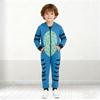 Matching Family Outfits - Striped Print Family Matching Hooded Zip-Up Onesie Loungewear