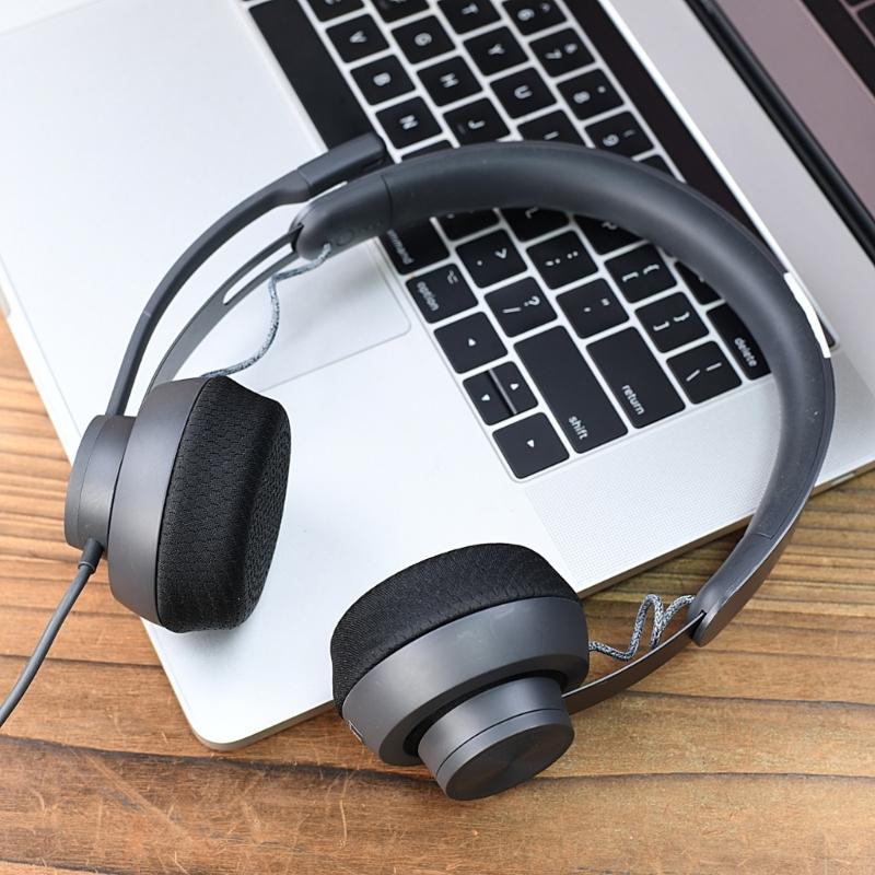 Breathable Mesh Ear Cushions High Density Sponge Earpads For Zone 750 Headsets Extended Comfort During Work Gaming
