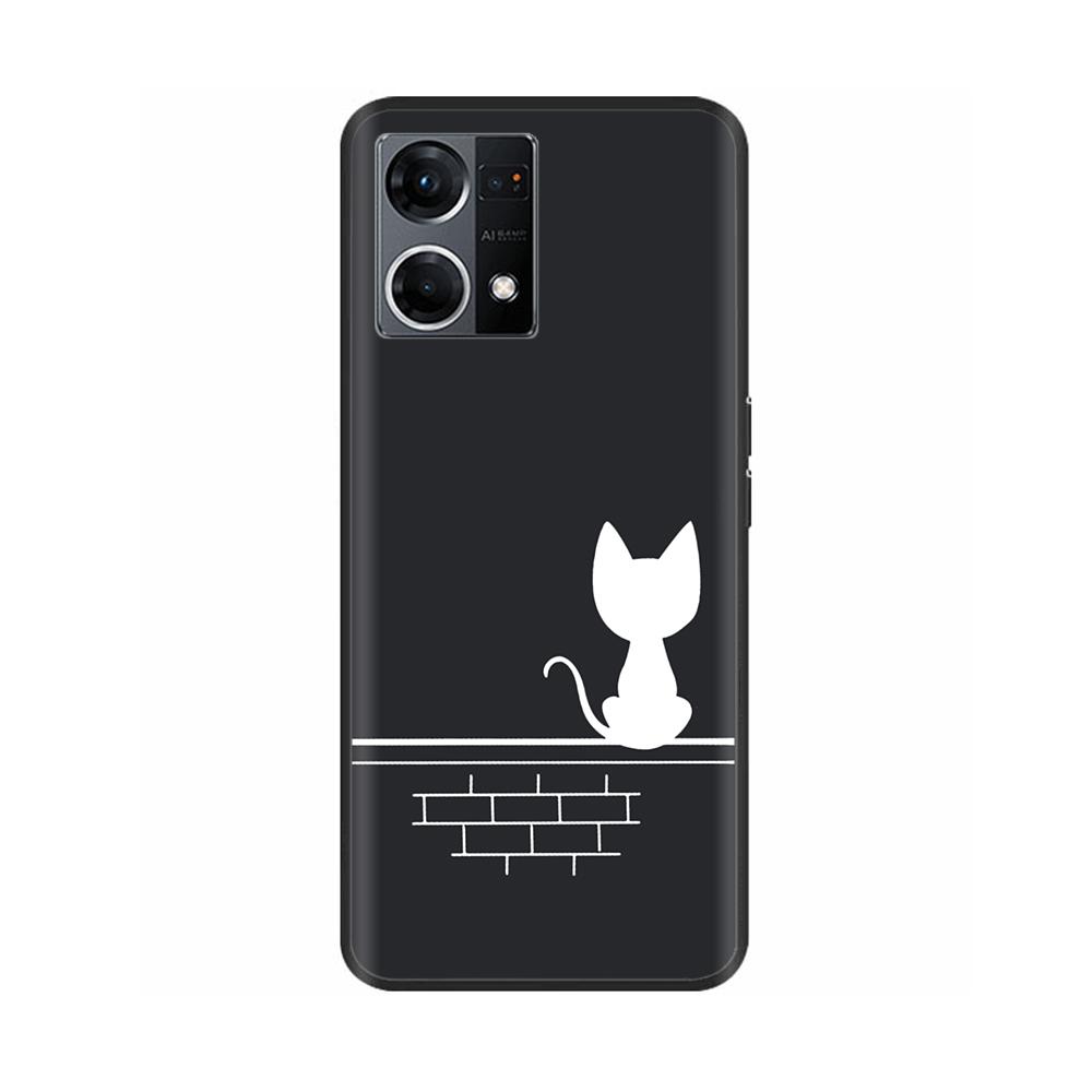 For Oppo F21 Pro CaseTPU Bumper Soft Silicone Bumper Back Phone Cases for OPPO F21 Pro Reno 7 Reno7 4G Case Cover Fundas Coque