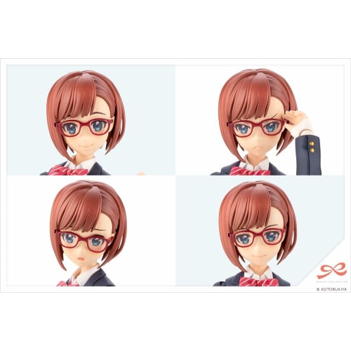 Kotobukiya Sousai Shojo Teien Takanashi Reiwa [Reiho High School, Winter Uniform] 1/10 Scale Plastic Model JK002, Approximately 153mm Tall