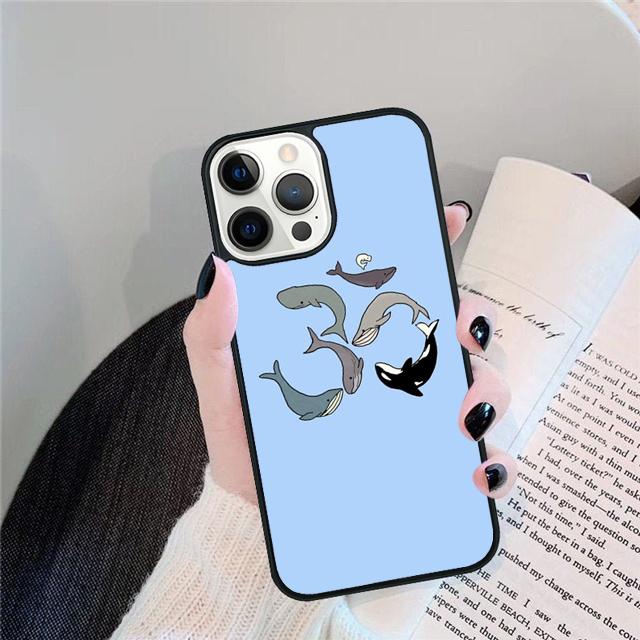 OM Yoga GOA Zen Symbol Muschel Hülle Für iPhone 17 Air 15 16 14 13 12 Pro Max 11 Pro Max Plus Handyhülle Abdeckung