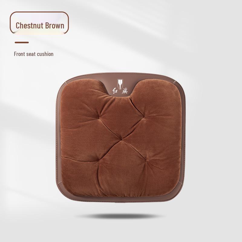 Winter Flannel Seat Cushions for Hongqi H5/HS5/HS3/H6/H9/E-HS9/HS7/HQ9 Cars