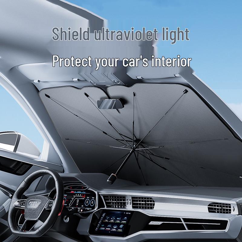 Parasole per Auto per Parabrezza Anteriore - Isolamento Termico e Protezione UV