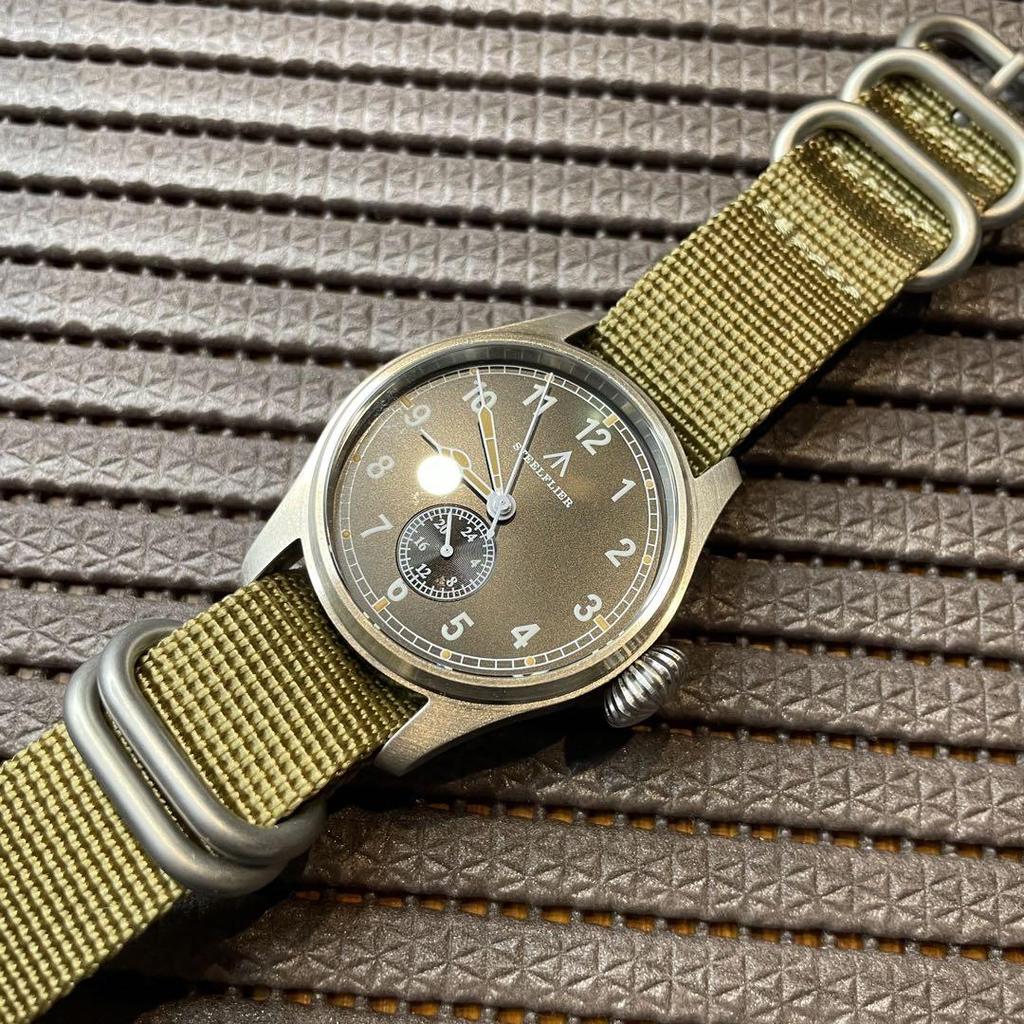 [USED] British military style watch with Seiko movement
