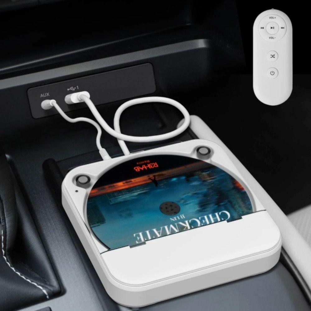 No Decoding Required Car Disc Player USB Port Disc Player For Car Stereo System
