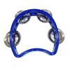 Tambourine Plastic Handheld Percussion 4 Bells Kids Musical Rhythm Instrument for School Party Concert