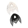 Woman Mantilla Shawl Wedding Church Lace Trim Scarf Soft Floral Scarf Veil Wedding Headwear Mantilla
