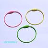 Colorful Spray-Painted Steel Wire Rope Keychain Pendant Bracelet DIY Jewelry Bag Charm.