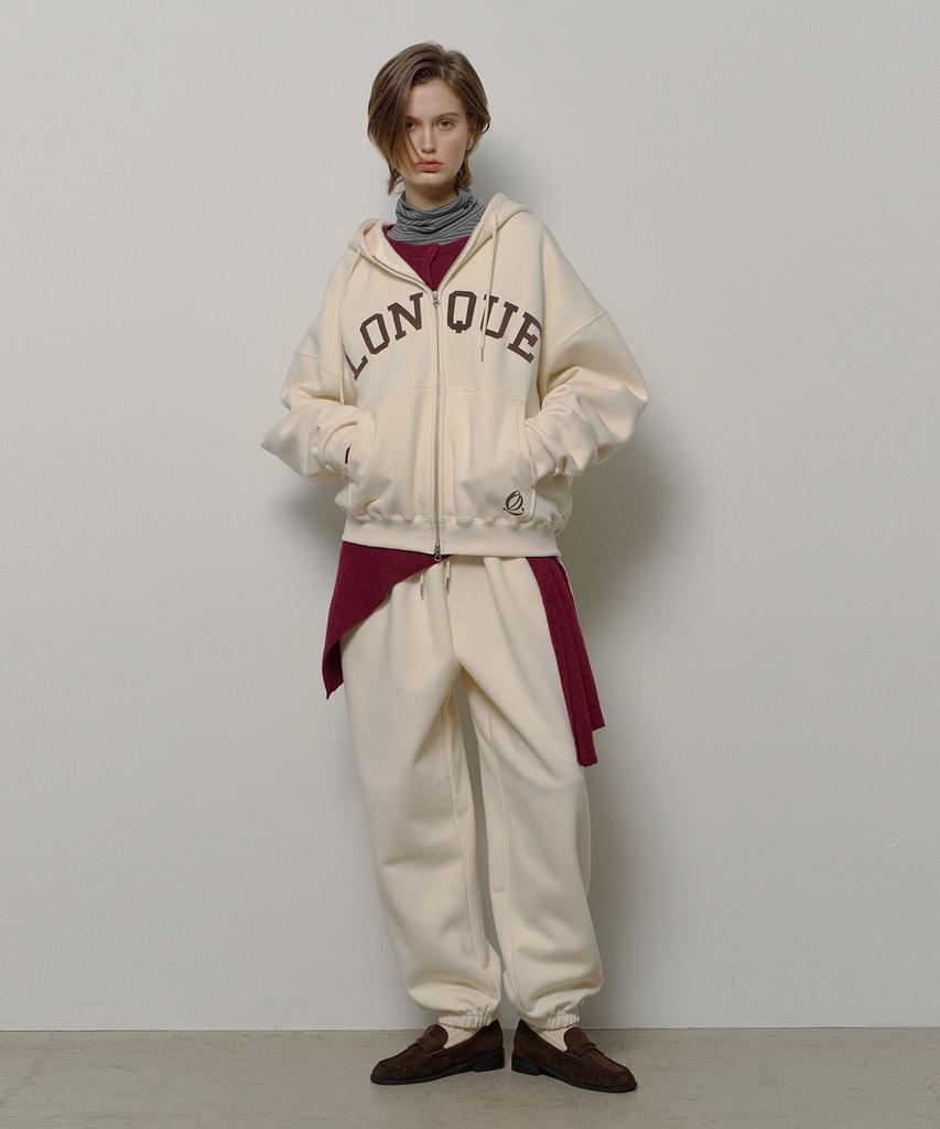 Lonkeu Sweat Jogger Pants (Ivory)
