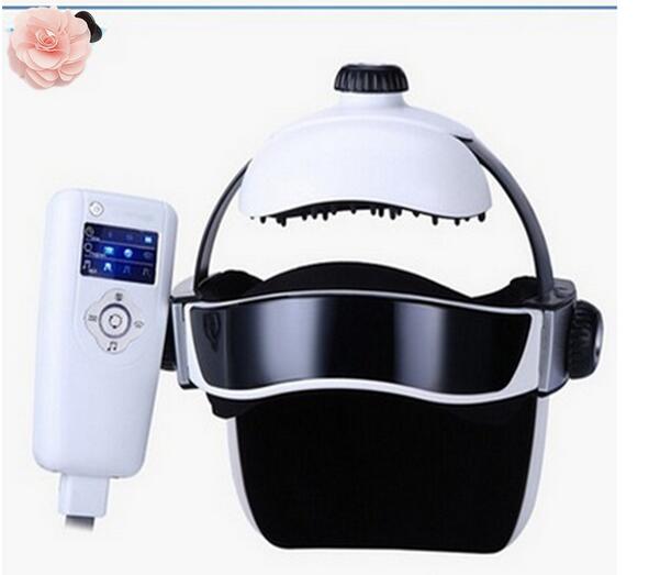 

Plug in Air Pressure USB Electric Head Brain Massager Music Instrument Helmet Plug-in head massagerEnglish manual
