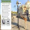 2025 Smart Selfie Stick: 360° Auto-Rotate Face Tracking Gimbal for Mobile Live Streaming