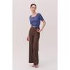 Huit Women S Tichar Rib Semi Wide Fit leggingS Htwle5k06t
