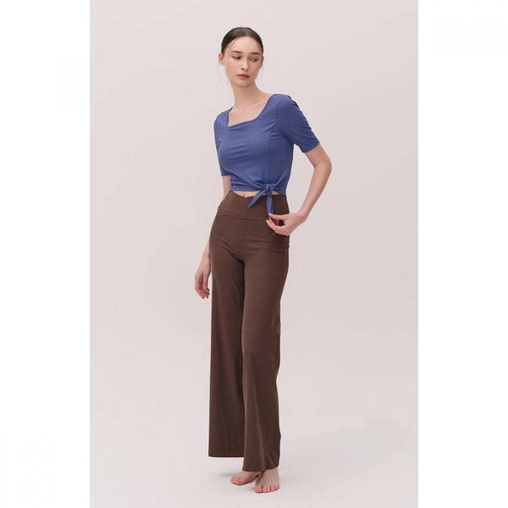 Huit Women S Tichar Rib Semi Wide Fit leggingS Htwle5k06t