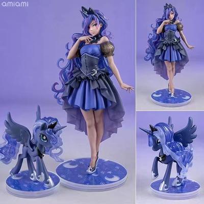 New My Little Poni Series Rainbow Anime Figure Cute Doll Applejack Toy Fluttershy Twi Light Sparkle Model Doll Toy Birthday Gift