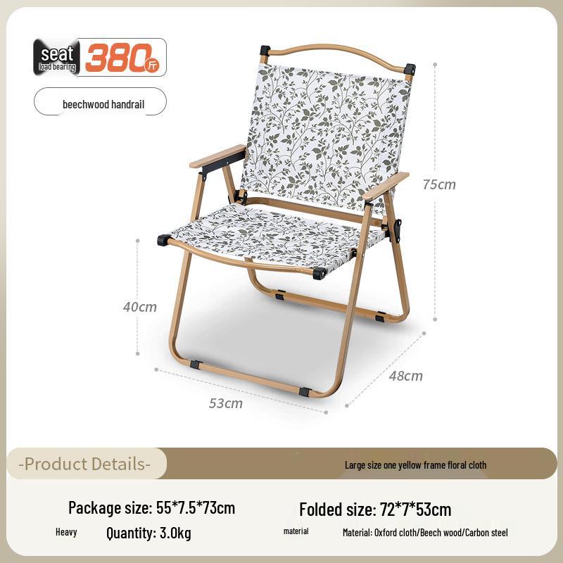 Kermit Outdoor Folding Aluminum Alloy Camping Chair