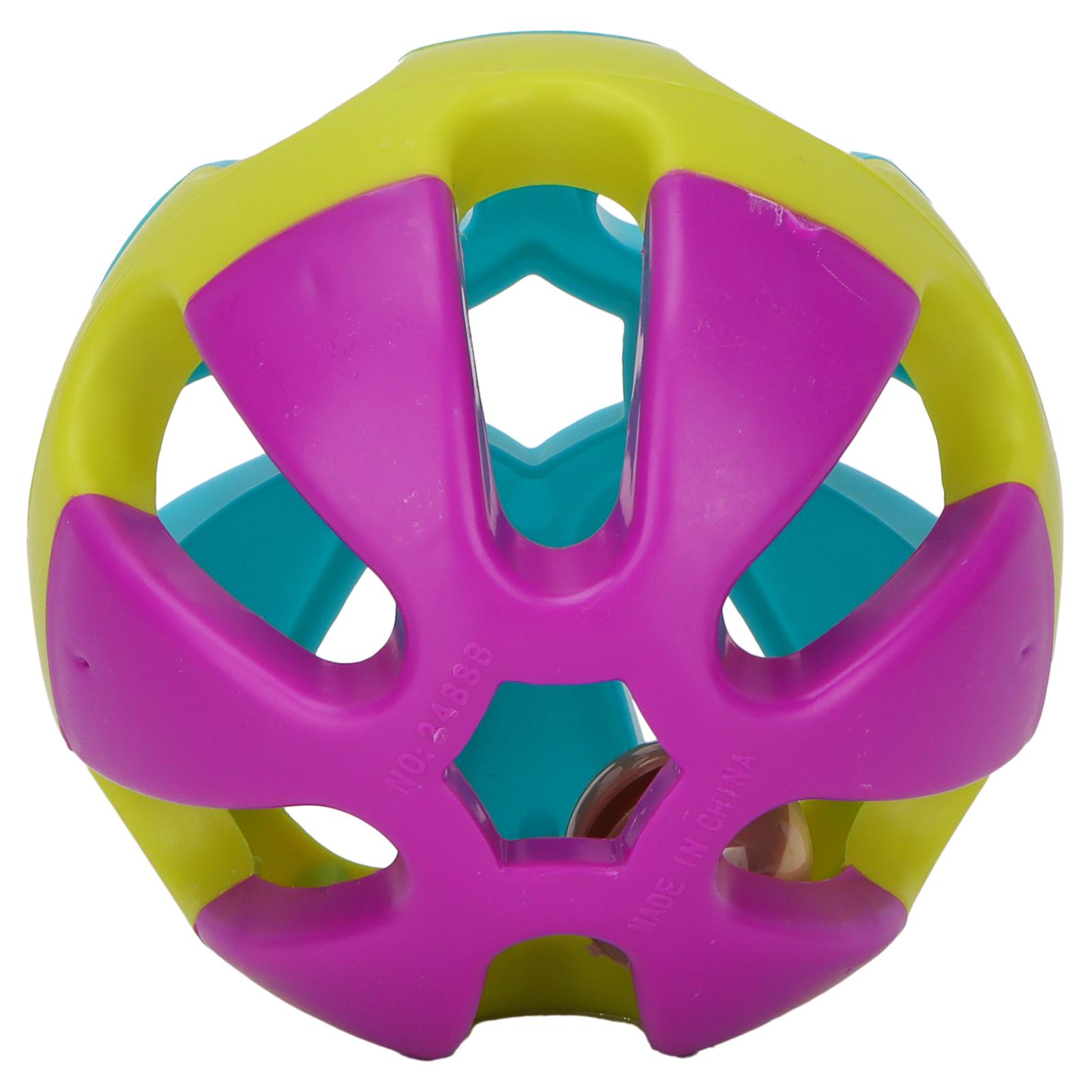 

NonToxic Plastic Cat Chasing Rattle Interactive Toy Catching Ball with Bell Pet Supplies