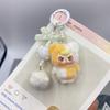 Cute Plush Keychain With Colorful Design For Girls Bag Accessories