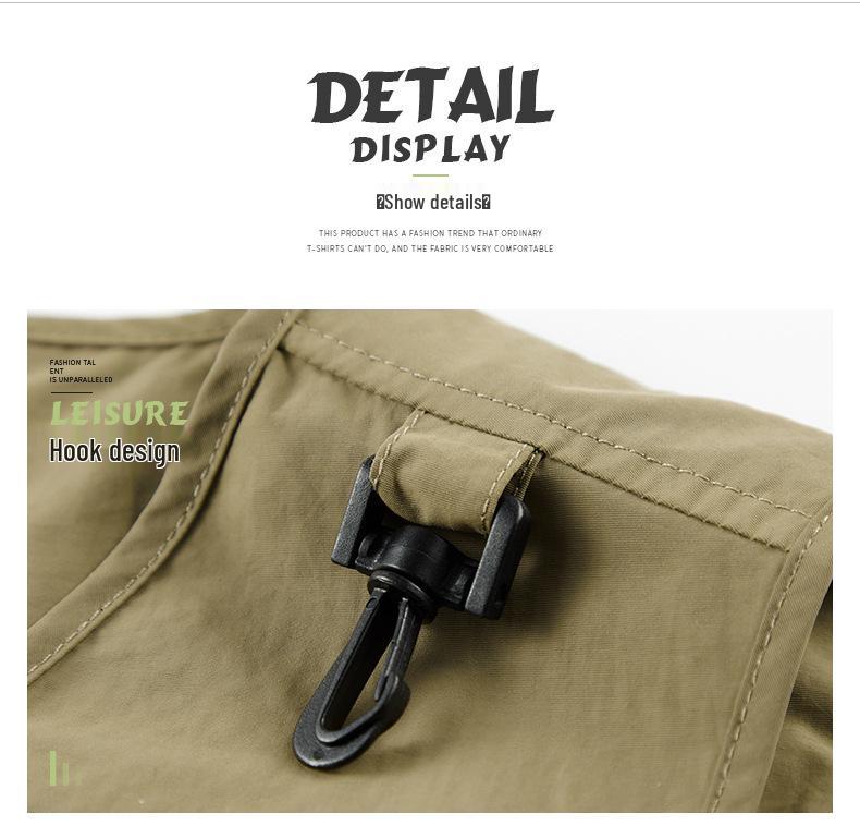 Men's Summer Multi-Pocket Photography & Fishing Vest for Outdoor Hiking
