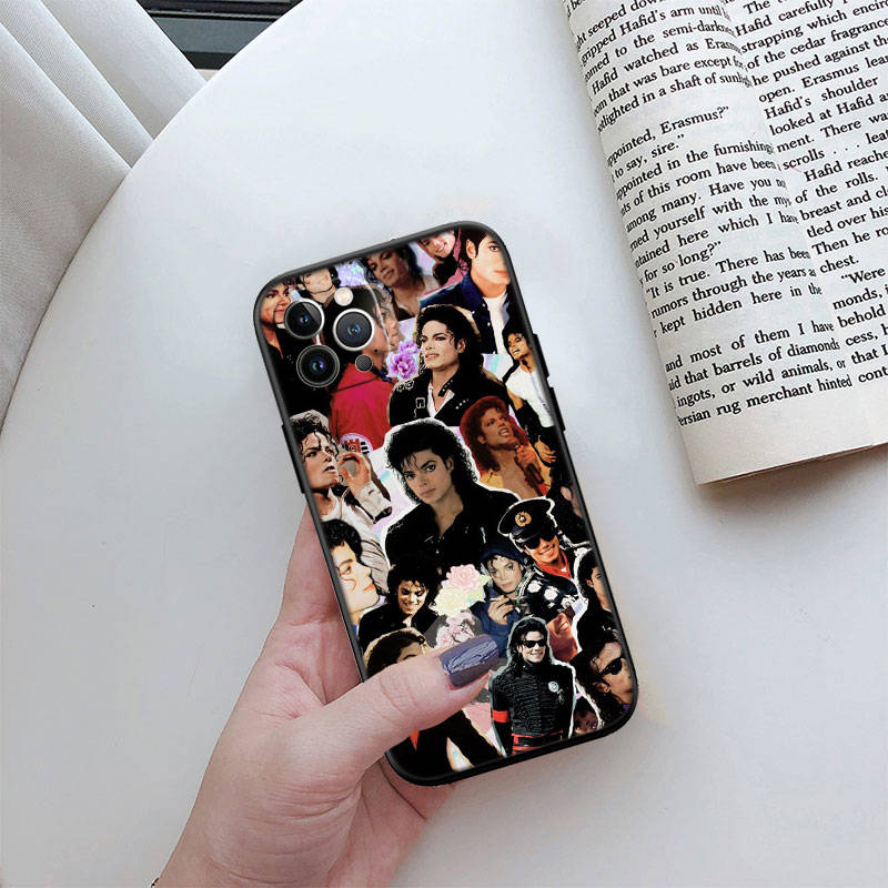 IR18 Michael Jackson Case for Samsung A06 A35 A25 A24 A15 A05S A05 M55 M35 M15 A02 A12 A13 A10 A16 A20 A30 A22 A31 A32 A33 A42 A50