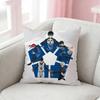 B-Blue Anime Lock Pillow Case For Sofa Living Room Home Office Decor Protective Cover