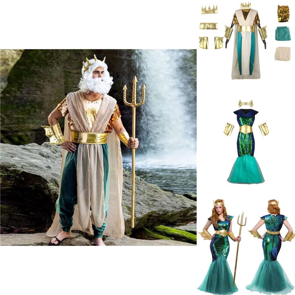 Egyptian Pharaoh Costume For Adults Exquisite Polyester Fabric Perfect For Halloween Cosplay! Characters)