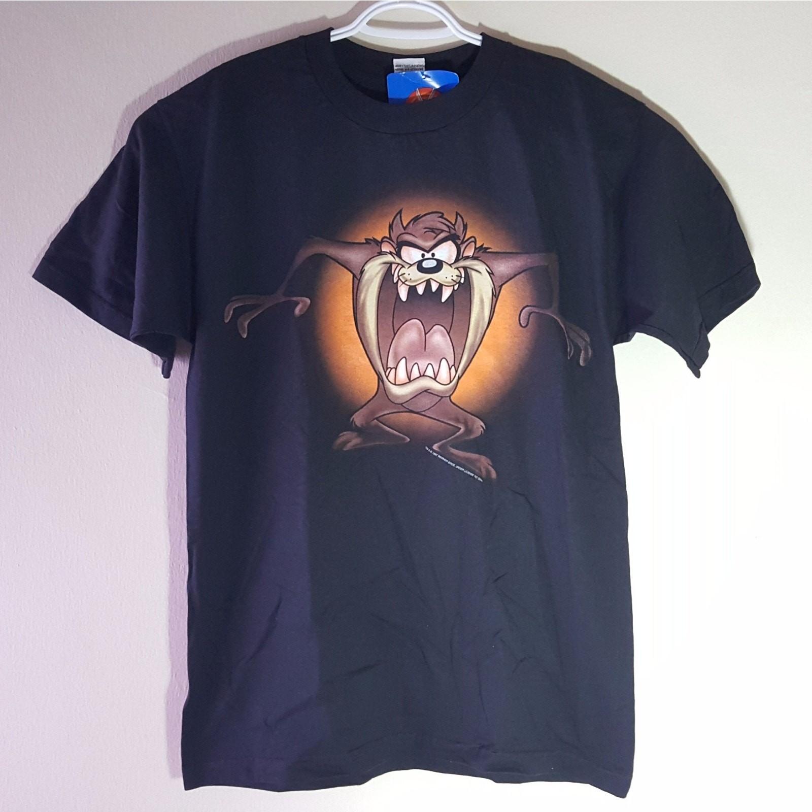 Vintage Rare Dead Stock 1997 Looney Tunes Warner Bros. Tasmanian Taz Devil Large S