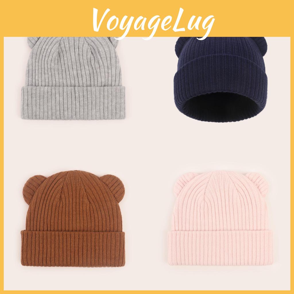 Toddler Cozy Cap With Cute Animal Design For Kids Winter Outdoor Wear