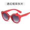 Classic Butterfly Childrens Sunglasse For Girls Plastic Pink Glasses Vintage Anti-Reflective Sun Glasses For Sunshades Uv400