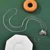 Niche High-End Petal Long Necklace for Women - Autumn/Winter Versatile Sweater Chain