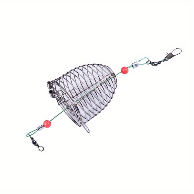 1pc Stainless steel nesting machine bait cage black pit scattered artillery nesting cage precise positioning nesting machine
