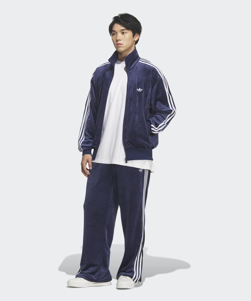 adidas Firebird Velour Track Top - Night Indigo / Kq5475