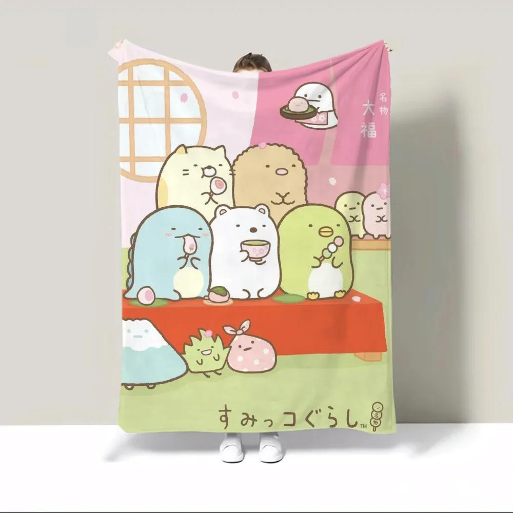 Knee Blanket Sofa Winter Sumikko Gurashi Bed Blankets King Size Fluffy Soft Blankets and Throws Throw Blanket Luxury Beach Towel