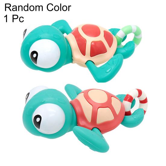 

Мультяшная черепаха бобер плавающая модель заводной часовой механизм детская игрушка для ванны с водой Turtle