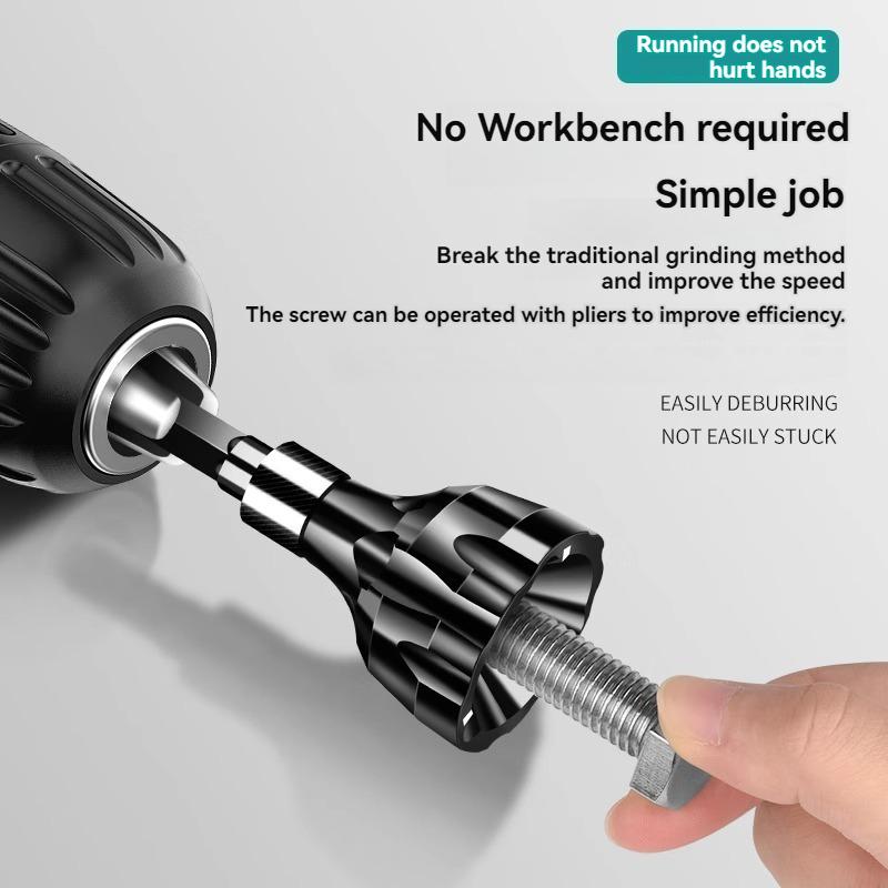 BaoLian Deburring and chamfering machine outer circle chamfering thread fillet trimming screw and bolt trimming drilling tool