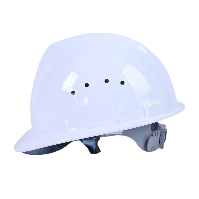 ABS Safety Helmet for Construction and Engineering - Breathable, Thickened, and Printed Design for Electrician Labor Protection.