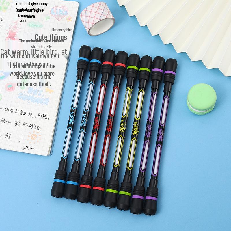 Spinning Pen for Students: Decompression Rotating Pen for Primary & Secondary School, Writeable and Popular Online 