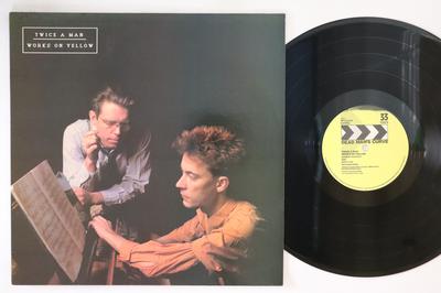 LP Record TWICE A MAN  Works On Yellow DMC003 DEAD MANS CUR 1986 UK Rock Used