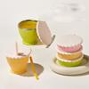 Portable Folding Silicone Cookie Travel Cup, Outdoor Camping Water Cup, Foldable Toothbrush Cup for Men Women Travel